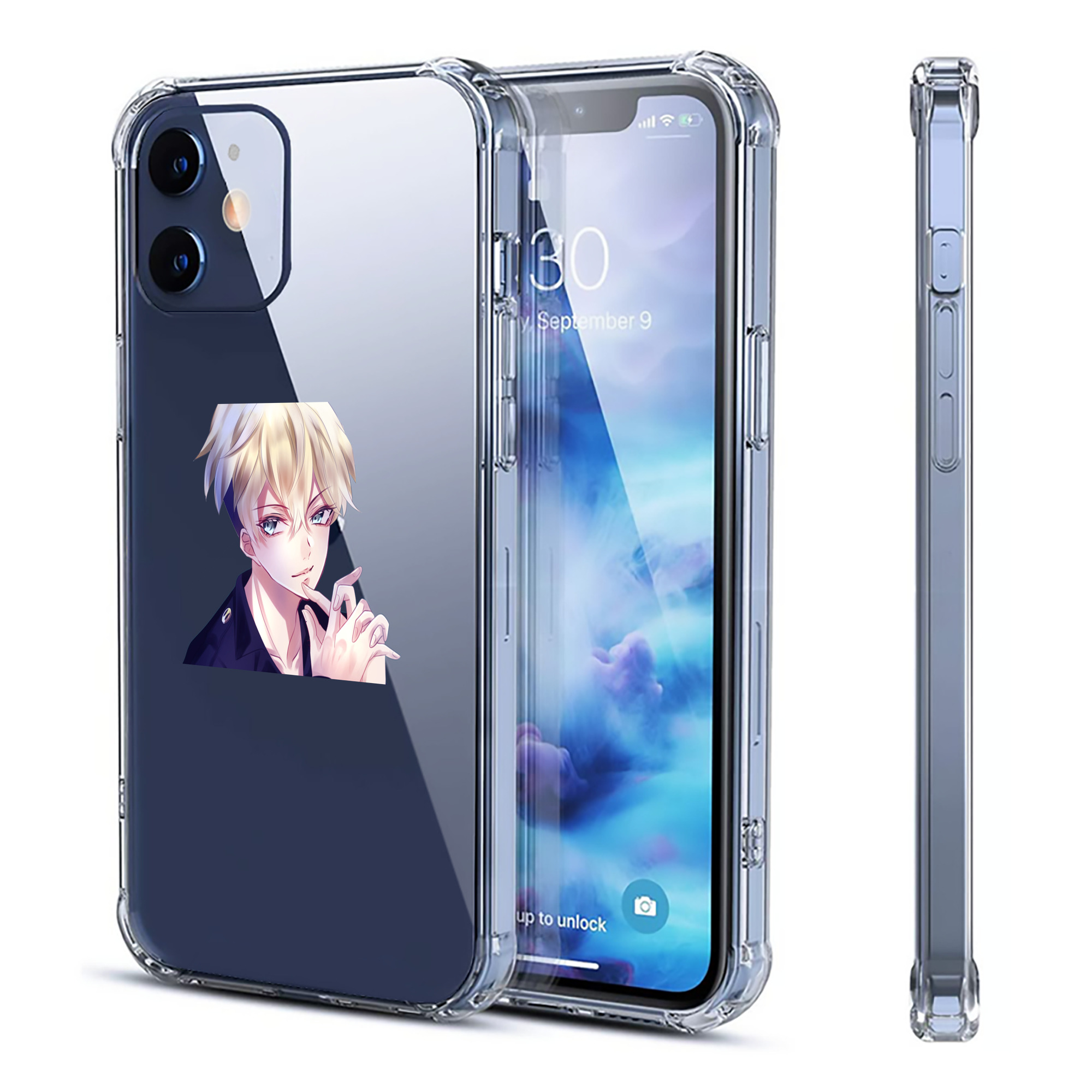 （画像用） 東京リベンジャーズ Tokyo Revengers 【iPhone 12シリーズ対応】透明スマホケース（クリアソフトケース）